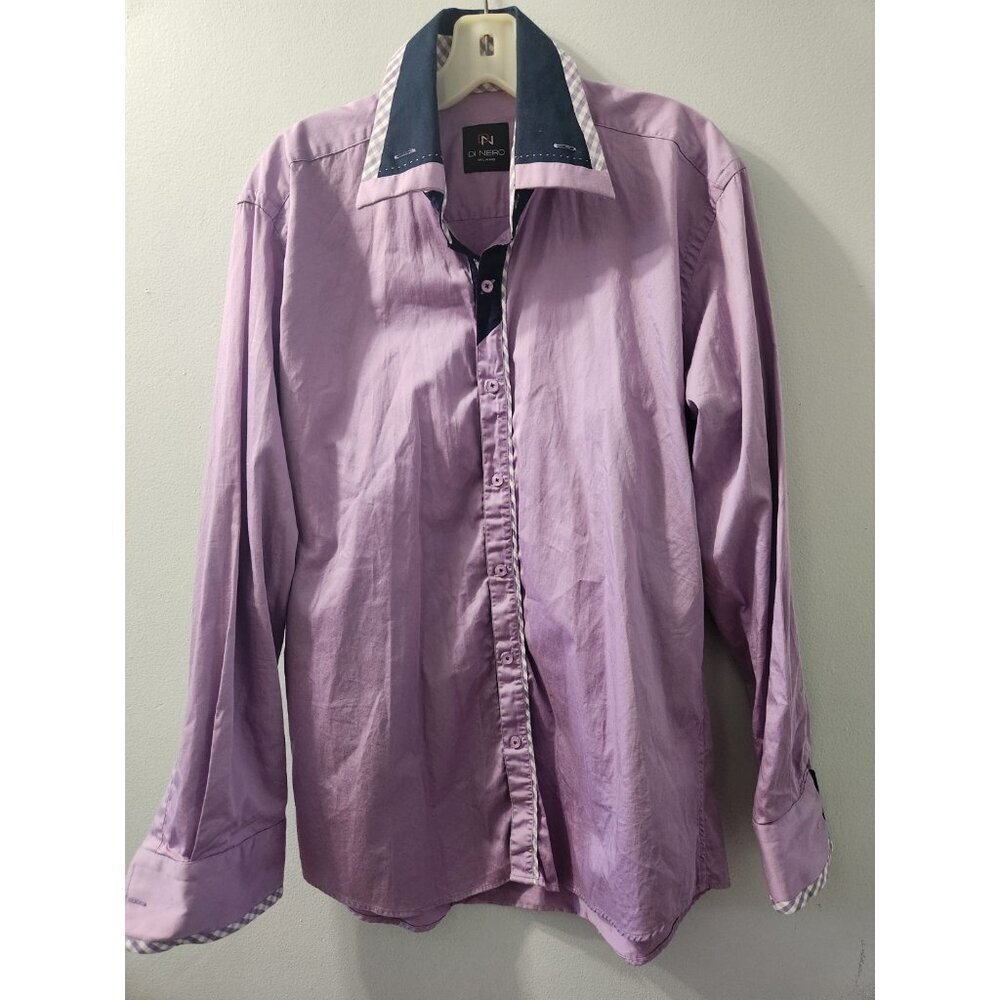 Di Nero Long Sleeves Shirt Large Pre-Owned